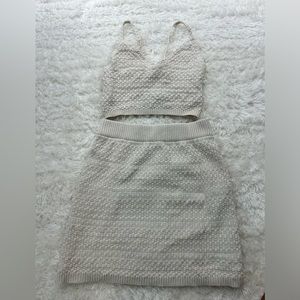 While Fable crochet two piece XS